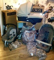 2014 Stokke Xplory V4 baby stroller for sale.