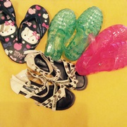 Girls summer shoes,  size 2